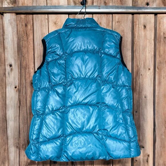 Sportcaster  Puffer Vest Women’s Small Blue Zip Front Pockets Lightweight NEW - Picture 2 of 5